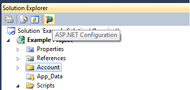 The Configuration Tool in Visual Studio 2010