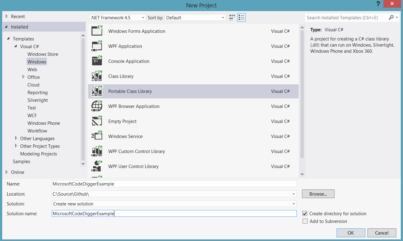 Portable Class Library