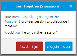 Share your Session with another User